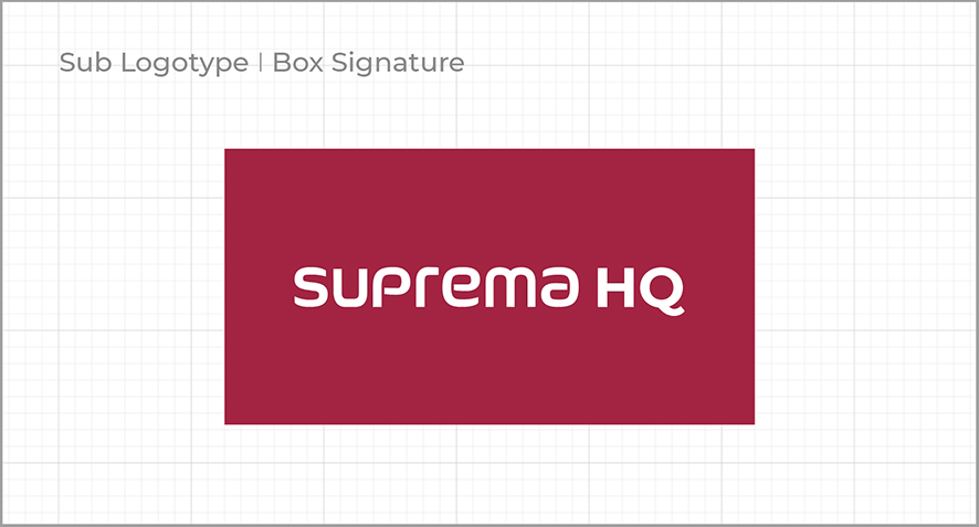 Sub Logotype | Box Signature